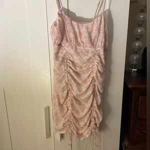 Princess Polly Pink & White Floral Dress